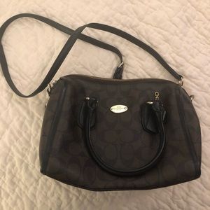 Leather Coach Crossbody